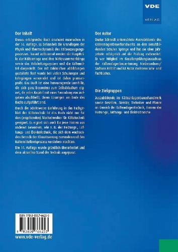 Buchcover und Innenansicht für das Buch: Grundkurs Kältetechnik