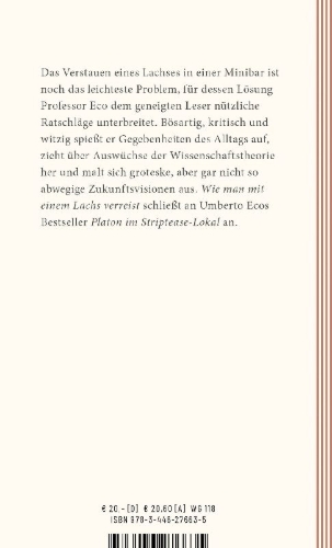 Buchcover und Innenansicht für das Buch: Wie man mit einem Lachs verreist und andere nützliche Ratschläge