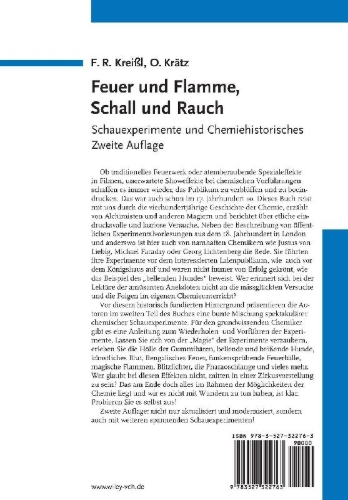 Buchcover und Innenansicht für das Buch: Feuer und Flamme, Schall und Rauch
