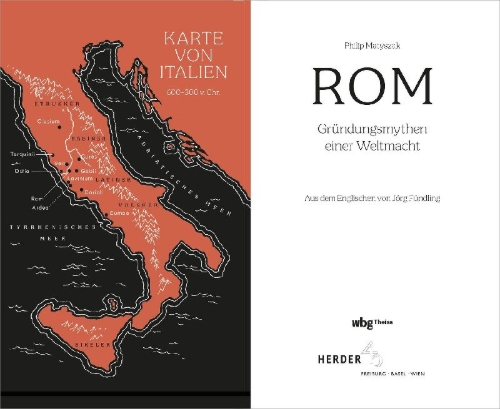 Buchcover und Innenansicht für das Buch: ROM
