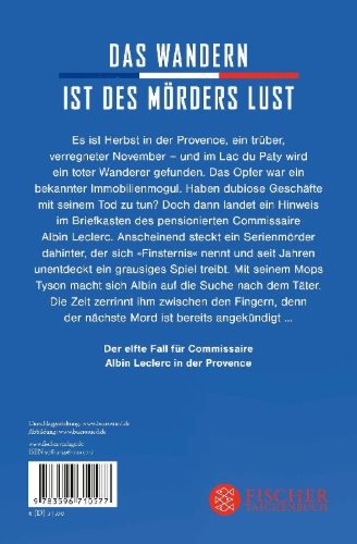 Buchcover und Innenansicht für das Buch: Finstere Provence