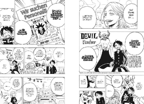 Buchcover und Innenansicht für das Buch: EXORCIST NO KIYOSHI-KUN