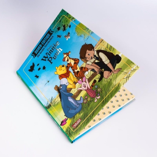 Buchcover und Innenansicht für das Buch: Disney Silver-Edition: Das große Buch mit den besten Geschichten - Winnie Puuh