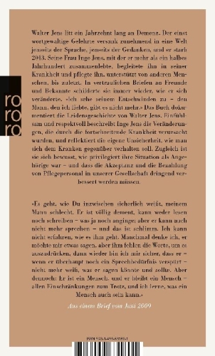 Buchcover und Innenansicht für das Buch: Langsames Entschwinden