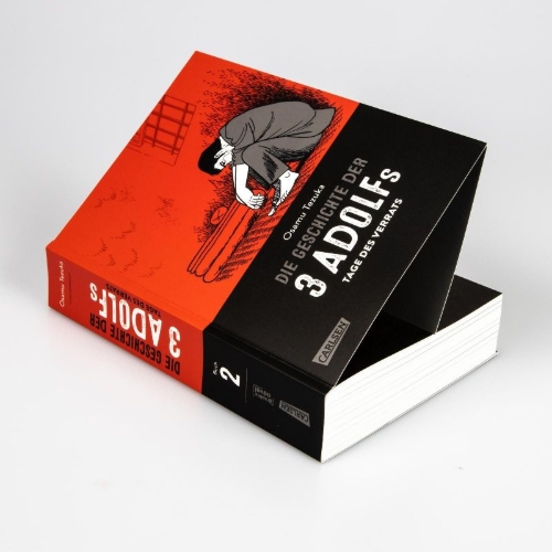 Buchcover und Innenansicht für das Buch: Die Geschichte der 3 Adolfs 2