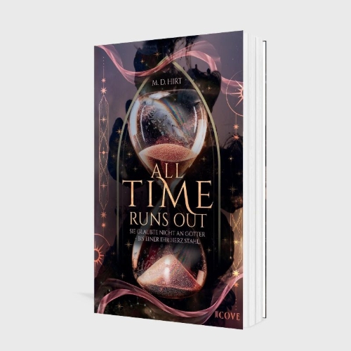 Buchcover und Innenansicht für das Buch: All Time Runs Out 1