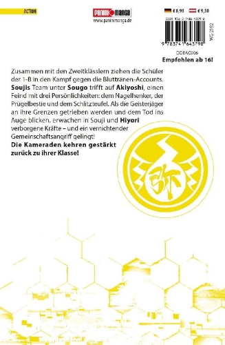Buchcover und Innenansicht für das Buch: Dead Account 06