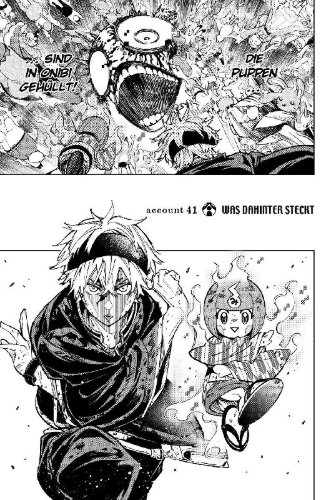 Buchcover und Innenansicht für das Buch: Dead Account 06