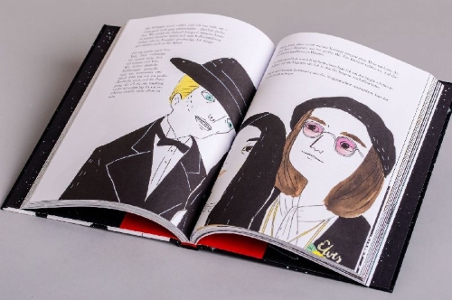 Buchcover und Innenansicht für das Buch: Bowie - Una biografía