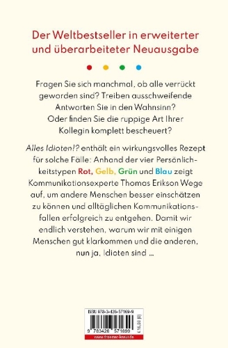Buchcover und Innenansicht für das Buch: Alles Idioten!?