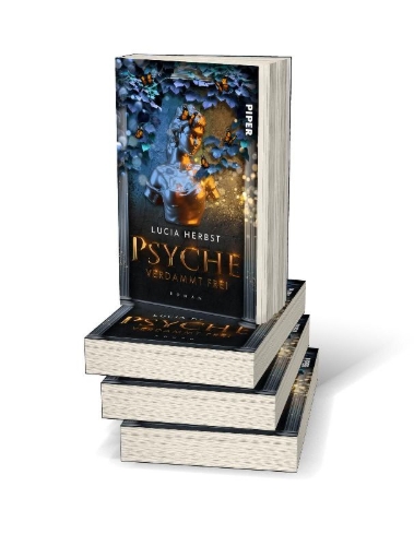 Buchcover und Innenansicht für das Buch: Psyche: Verdammt frei