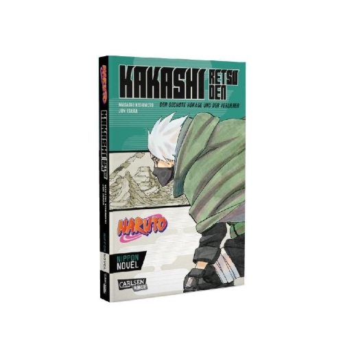 Buchcover und Innenansicht für das Buch: Naruto Kakashi Retsuden