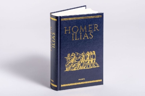 Buchcover und Innenansicht für das Buch: Ilias (Cabra-Lederausgabe)