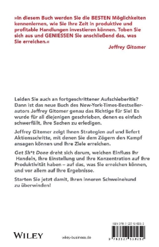 Buchcover und Innenansicht für das Buch: Get Sh*t done