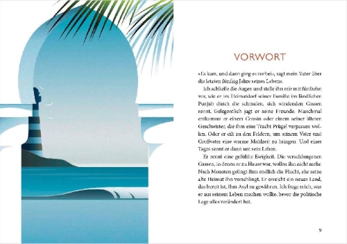 Buchcover und Innenansicht für das Buch: The Prophet. Foreword of Rupi Kaur
