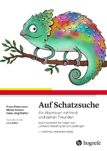 Buchcover und Innenansicht für das Buch: Auf Schatzsuche