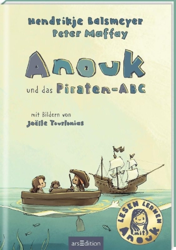 Buchcover und Innenansicht für das Buch: Anouk und das Piraten-ABC