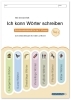 Buchcover und Innenansicht für das Buch: Ich kann Wörter schreiben Teil 1 und 2 im Set