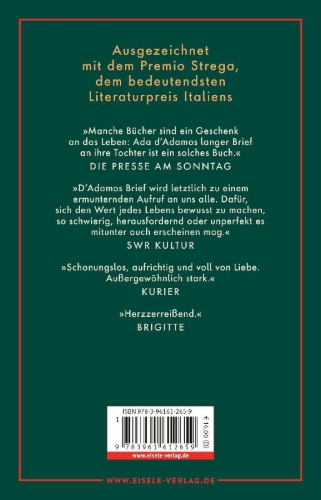 Buchcover und Innenansicht für das Buch: Come d'aria