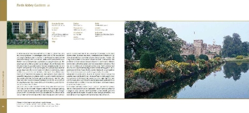 Buchcover und Innenansicht für das Buch: Britische Gartenkunst - Über 60 traumhafte Gärten in England, Schottland, Wales und Irland