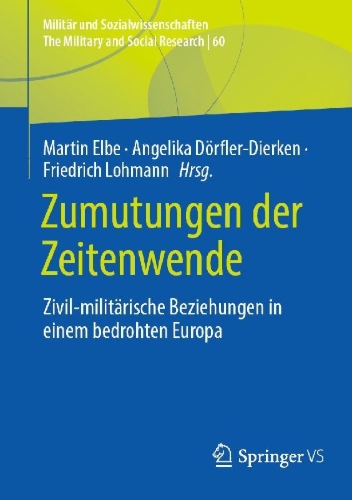 Buchcover und Innenansicht für das Buch: Zumutungen der Zeitenwende