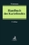 Buchcover und Innenansicht für das Buch: Handbuch des Kartellrechts