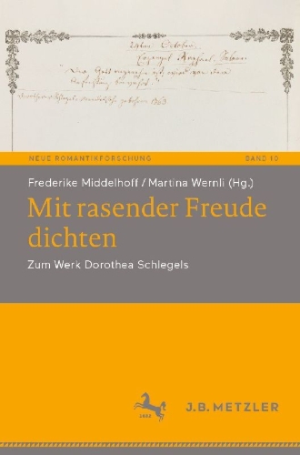 Buchcover und Innenansicht für das Buch: Mit rasender Freude dichten