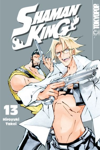 Buchcover und Innenansicht für das Buch: Shaman King 13