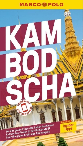 Buchcover und Innenansicht für das Buch: MARCO POLO Reiseführer Kambodscha
