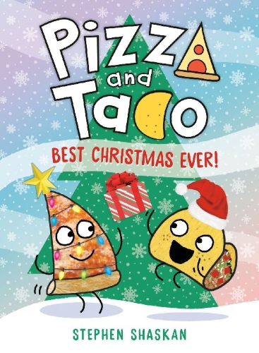 Buchcover und Innenansicht für das Buch: Pizza and Taco: Best Christmas Ever!