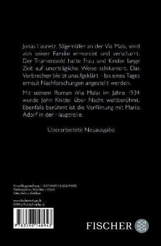 Buchcover und Innenansicht für das Buch: Via Mala