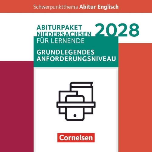 Buchcover und Innenansicht für das Buch: Context - Schwerpunktthema Abitur Englisch - Pflichtmaterialien Abitur Niedersachsen 2028 - Paket für das grundlegende Anforderungsniveau - Text- und Arbeitsheft, "Red Pitch", "Klara and the Sun"