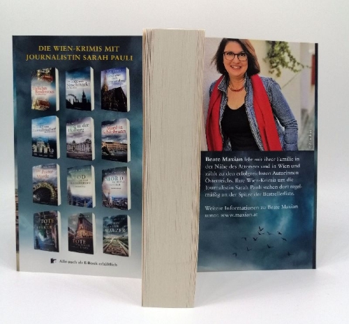 Buchcover und Innenansicht für das Buch: Tod im Belvedere
