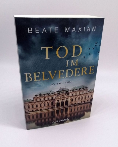 Buchcover und Innenansicht für das Buch: Tod im Belvedere
