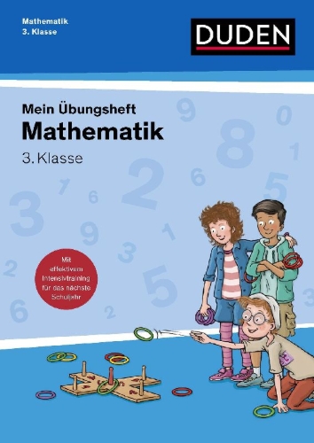 Buchcover und Innenansicht für das Buch: Übungsheft Mathematik - 3. Klasse