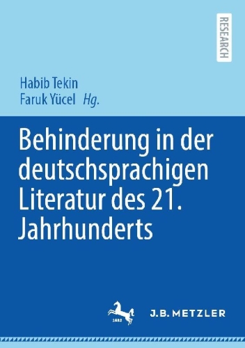 Buchcover und Innenansicht für das Buch: Behinderung in der deutschsprachigen Literatur des 21. Jahrhunderts