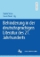 Buchcover und Innenansicht für das Buch: Behinderung in der deutschsprachigen Literatur des 21. Jahrhunderts