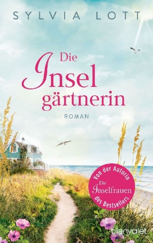 Buchcover und Innenansicht für das Buch: Die Inselgärtnerin
