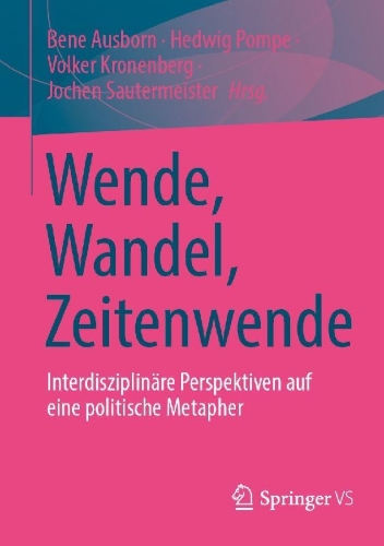 Buchcover und Innenansicht für das Buch: Wende, Wandel, Zeitenwende