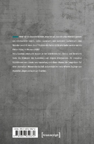 Buchcover und Innenansicht für das Buch: Museen des Imaginären