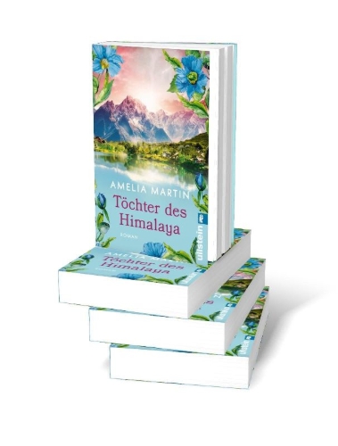 Buchcover und Innenansicht für das Buch: Töchter des Himalaya