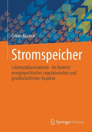 Buchcover und Innenansicht für das Buch: Stromspeicher