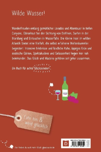 Buchcover und Innenansicht für das Buch: Glücksorte auf Madeira