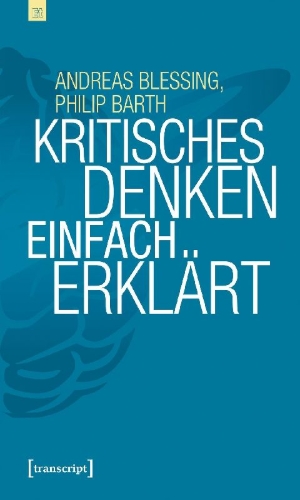 Buchcover und Innenansicht für das Buch: Kritisches Denken einfach erklärt