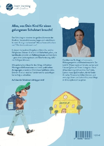 Buchcover und Innenansicht für das Buch: So startet dein Kind gut in die Schule