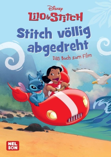 Buchcover und Innenansicht für das Buch: Disney Filmbuch zum Vorlesen: Stitch völlig abgedreht