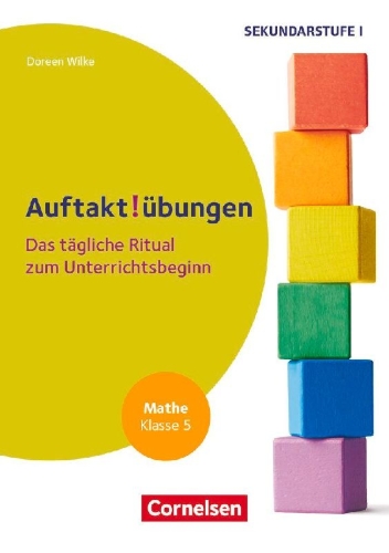 Buchcover und Innenansicht für das Buch: Auftaktübungen - Sekundarstufe - Klasse 5