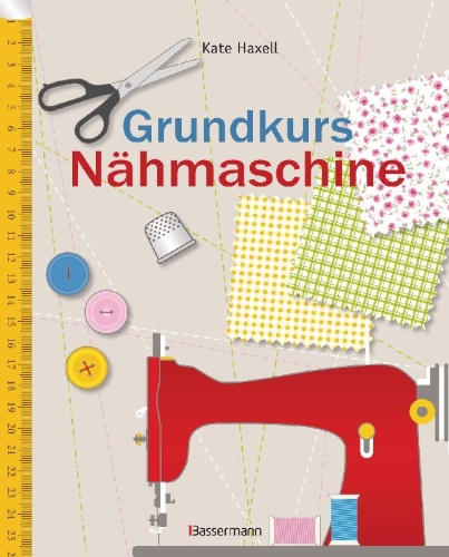 Buchcover und Innenansicht für das Buch: Me and my sewing machine