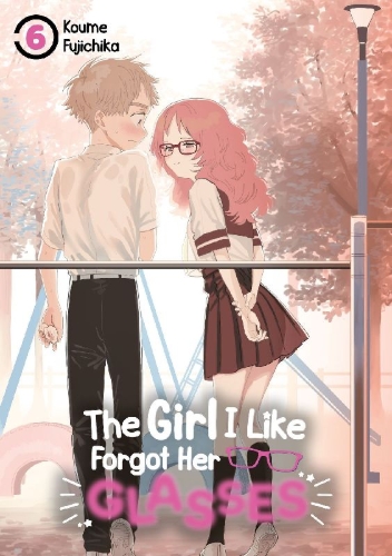 Buchcover und Innenansicht für das Buch: Suki na Ko ga Megane wo Wasureta 6
