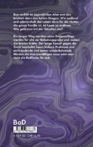 Buchcover und Innenansicht für das Buch: Meiner Hand entrissen